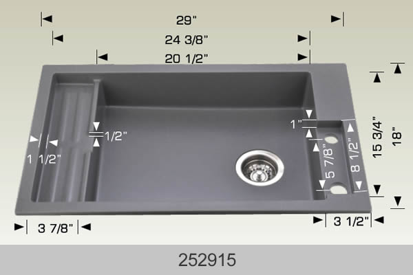 Bosco Granite Universal Design Series 252915