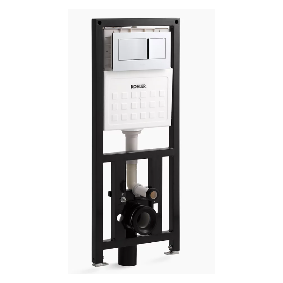 Kohler 2" x 6" in-wall tank and carrier system K-6284-NA