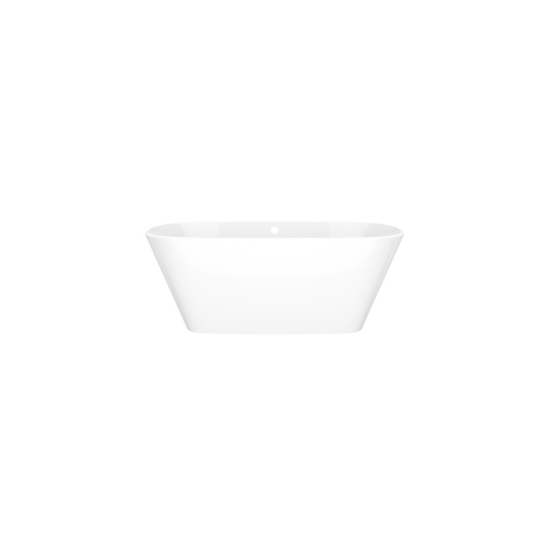 Victoria + Albert Vetralla 58-3/4 Inch X 29-2/8 Inch Freestanding Soaking Bathtub In Volcanic Limestone™ With Overflow Hole