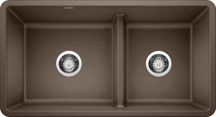 Blanco PRECIS U 1¾ Low Divide Silgranit Sink