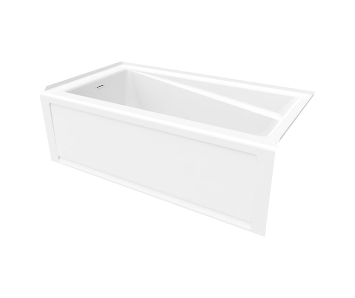 Maax New Town 6030 IFS Acrylic Alcove Left-Hand Drain Bathtub in White