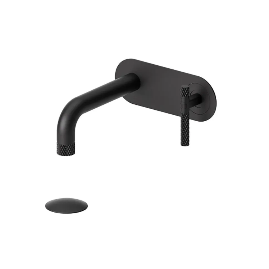 Tenzo Bellacio-C wall mount lavatory faucet with drain BE15-C-P-XX