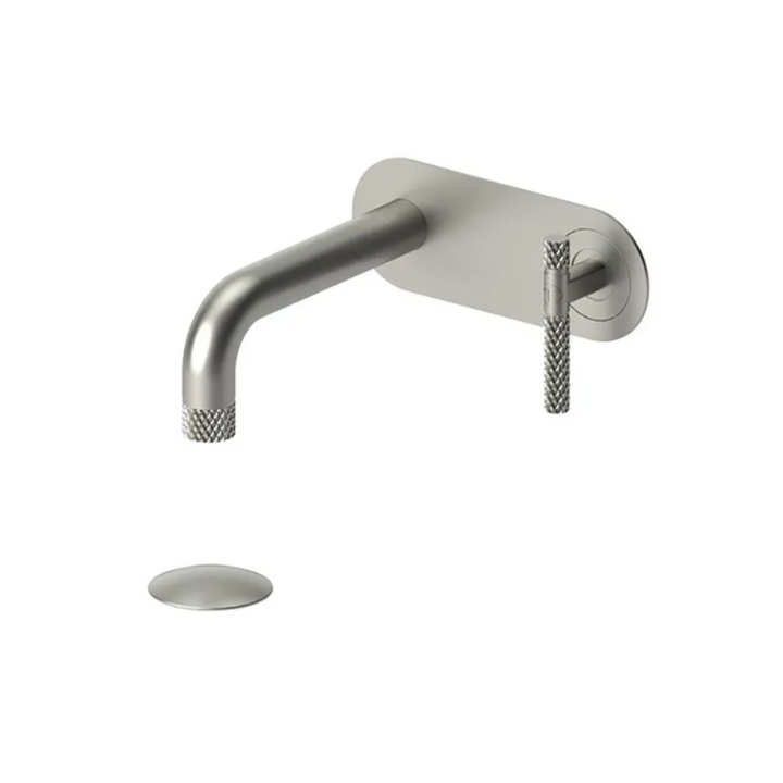 Tenzo Bellacio-C wall mount lavatory faucet with drain BE15-C-P-XX