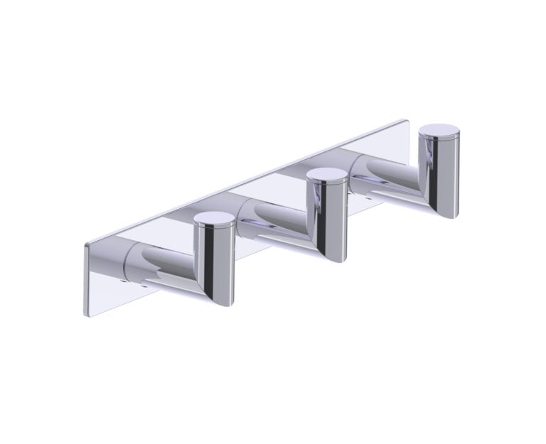 Kartners Oslo Triple Prong Robe Hook -Deep 144134-3
