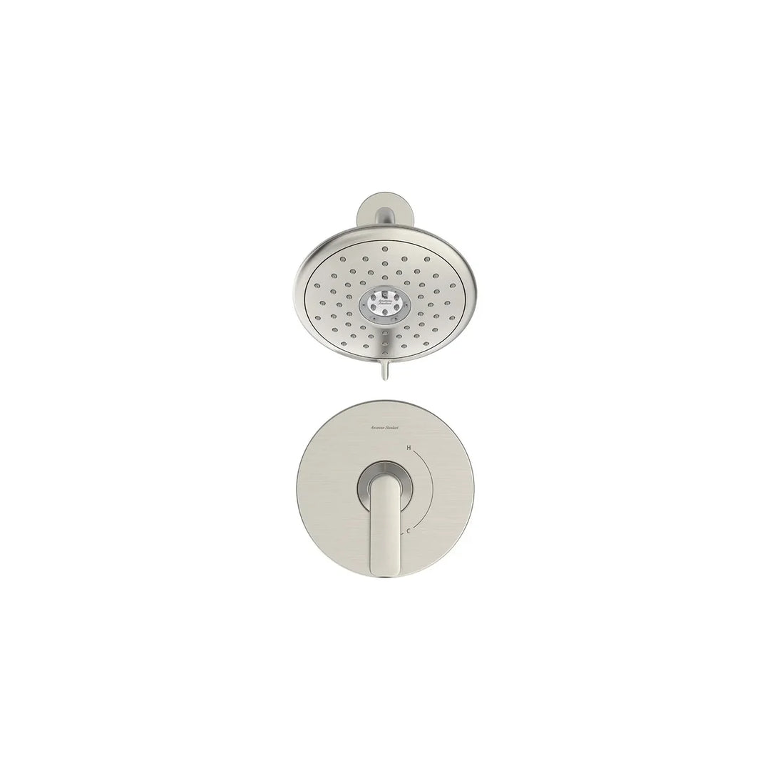 American Standard Aspirations 1.8 gpm/6.8L/min Shower Trim Kit With Water-Saving Showerhead and Double Ceramic Pressure Balance Cartridge With Lever Handle
