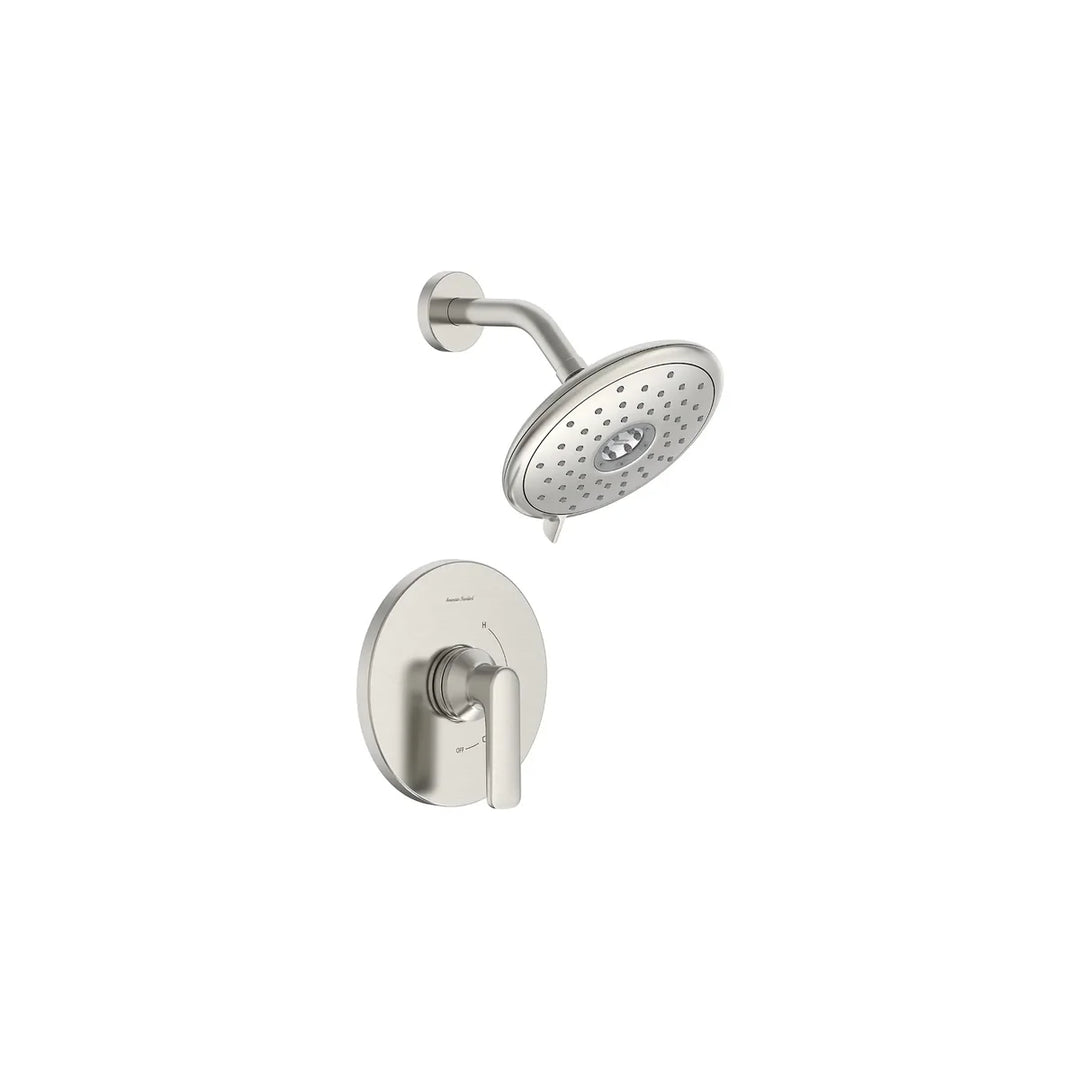 American Standard Aspirations 1.8 gpm/6.8L/min Shower Trim Kit With Water-Saving Showerhead and Double Ceramic Pressure Balance Cartridge With Lever Handle