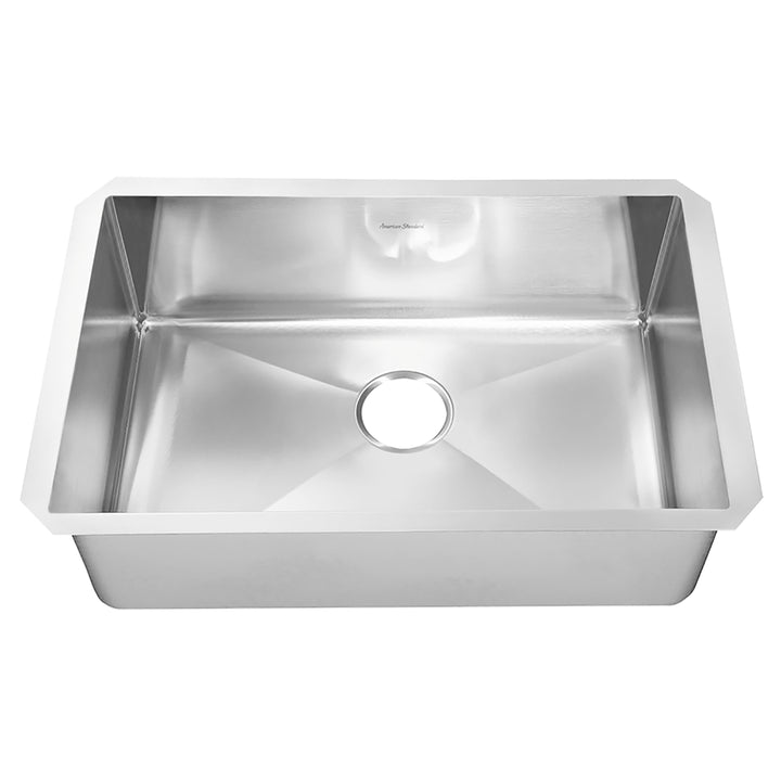 American Standard Pekoe® 35 x 18-Inch Stainless Steel Undermount Single-Bowl Kitchen Sink