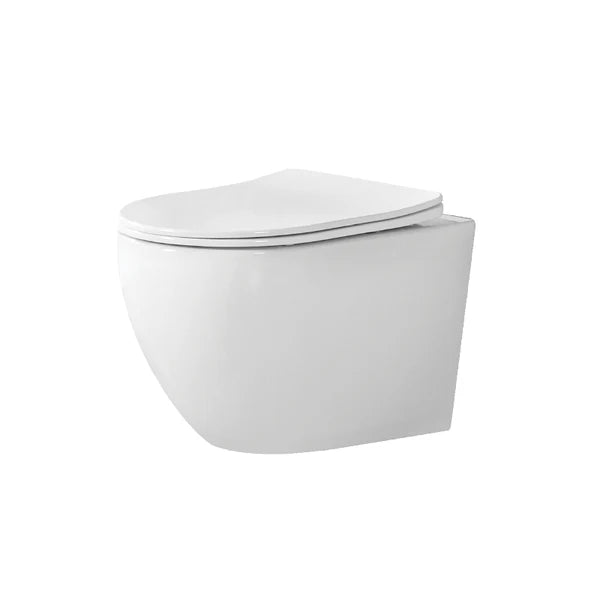 Alps Victoria Wall-Mounted Toilet With Seat Dual Flush 1.6/1.1 gpf