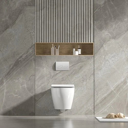 Alps Victoria Wall-Mounted Toilet With Seat Dual Flush 1.6/1.1 gpf