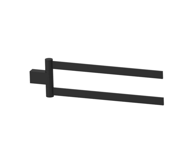 Kartners Berlin Double Towel Bar 18” - Swivel 232111