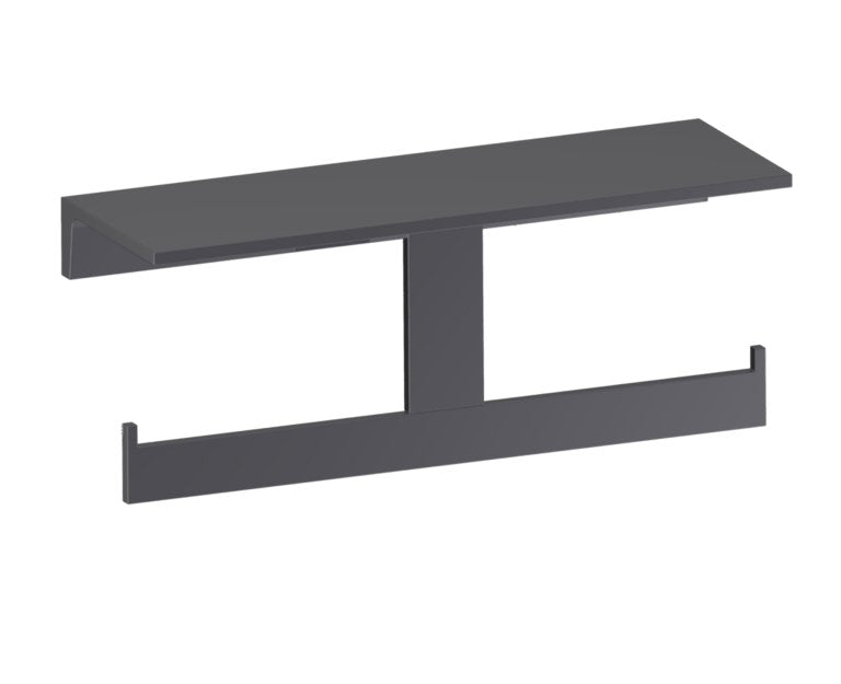 Kartners Berlin Shelf w/ Double Toilet Paper Holder 232159-2