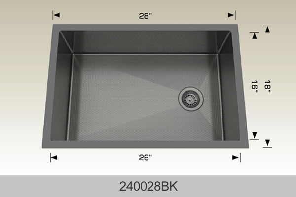 Bosco Textured Titanium Series 240028BK