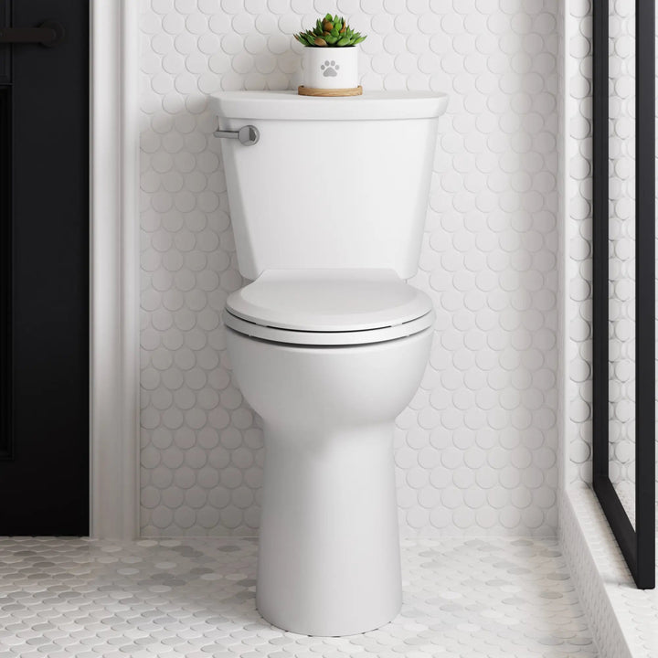 American Standard Cadet® PRO Two-Piece 1.28 gpf/4.8 Lpf Extra Tall Height Elongated Toilet Less Seat