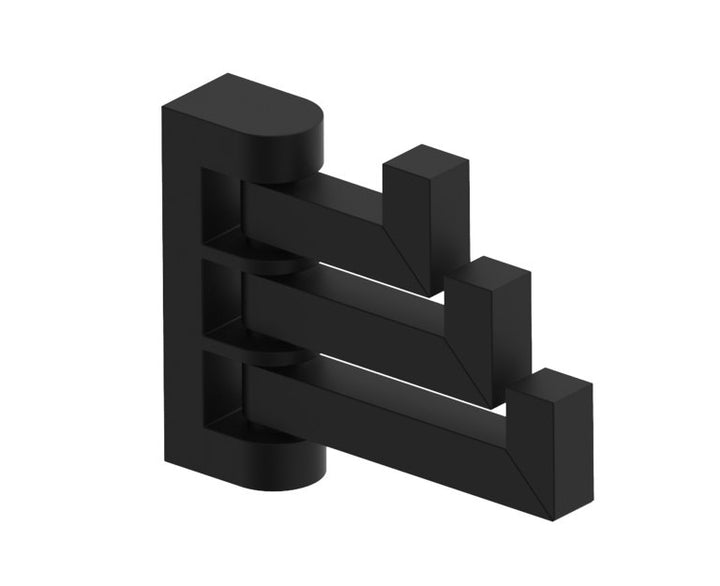 Kartners London Triple Robe Hook - Pivoting 248133
