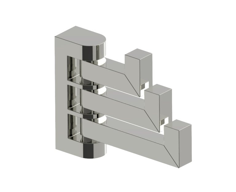 Kartners London Triple Robe Hook - Pivoting 248133
