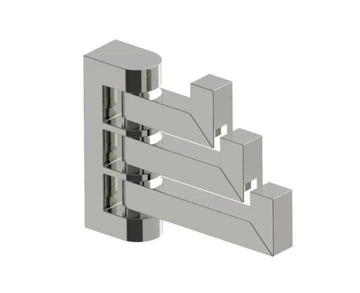Kartners London Triple Robe Hook - Pivoting 248133