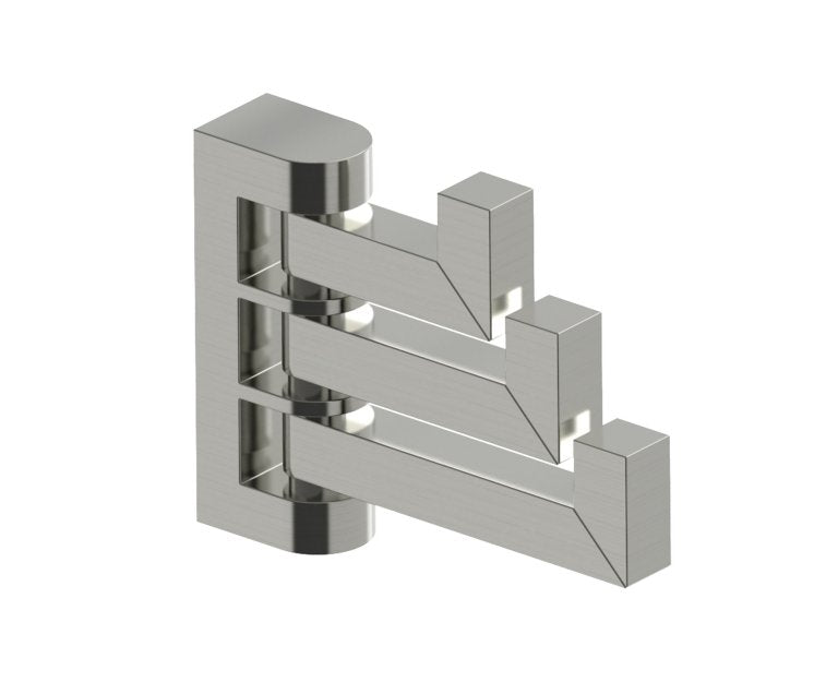 Kartners London Triple Robe Hook - Pivoting 248133