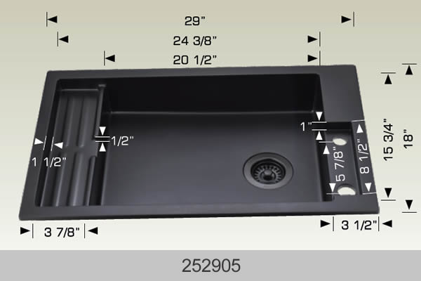 Bosco Granite Universal Design Series 252905