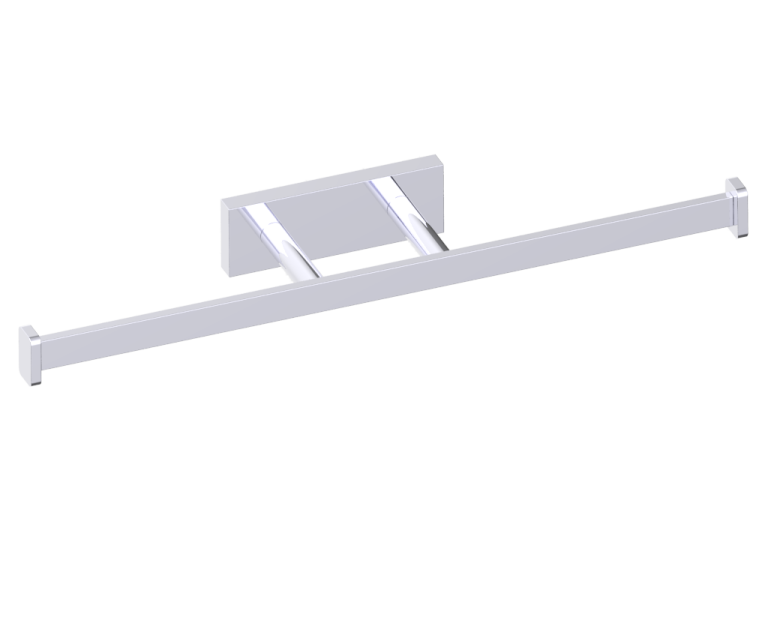 Kartners Milan Double Post Toilet Paper Holder