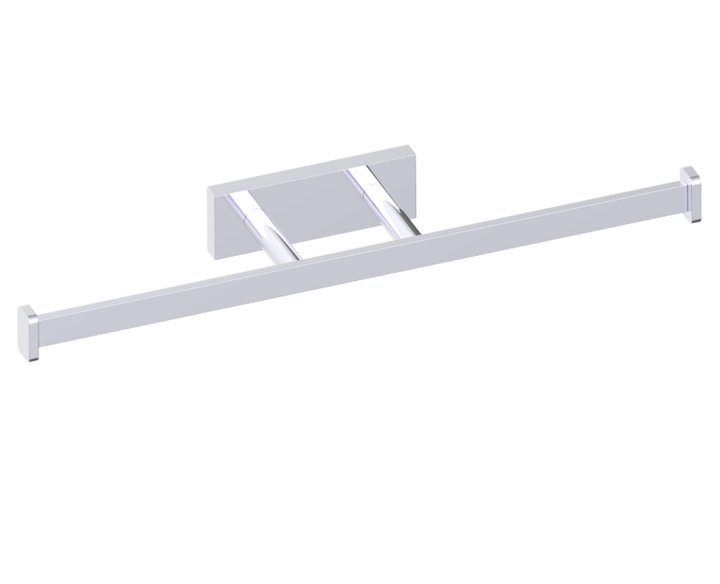 Kartners Milan Double Post Toilet Paper Holder