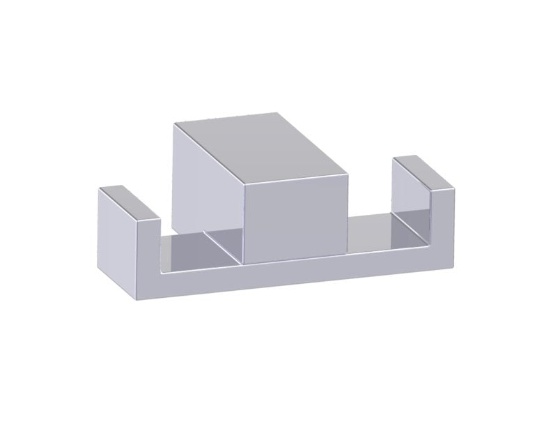 Kartners Munich Double Robe Hook 288132