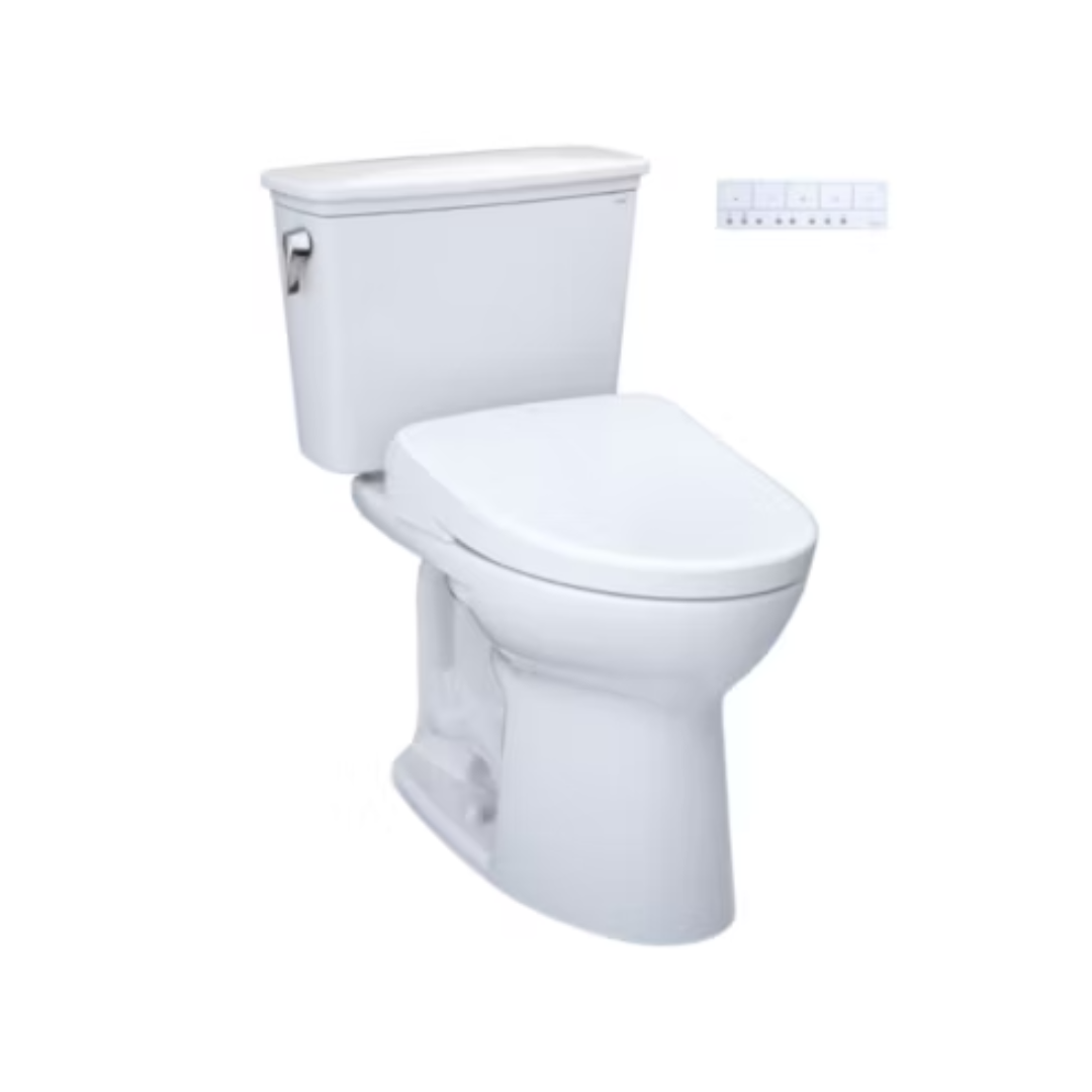 TOTO DRAKE® TRANSITIONAL WASHLET®+ S7 TWO-PIECE TOILET - 1.28 GPF