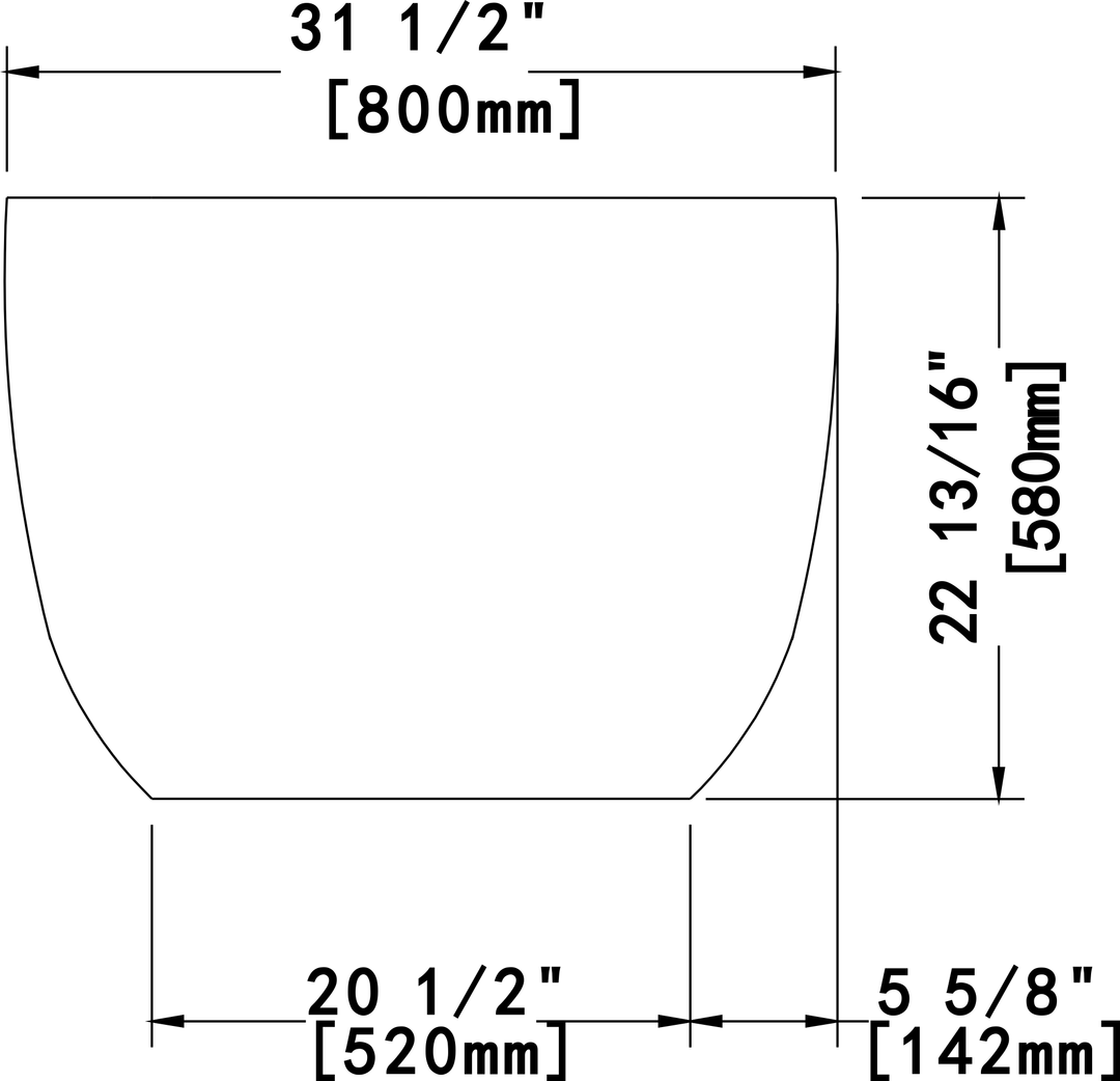 Aquaflo Marina Freestanding Bath Tub