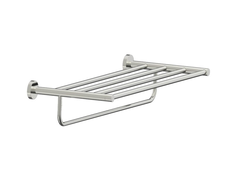 Kartners Circo Towel Shelf w/Towel Bar 24"