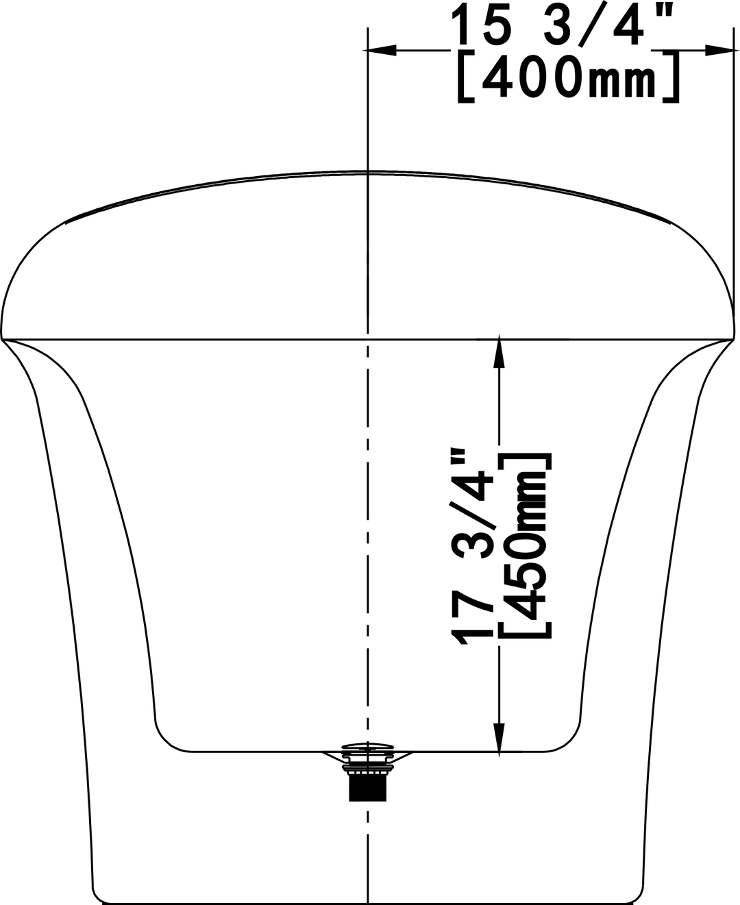 Aquaflo Eleganza Freestanding Bath Tub