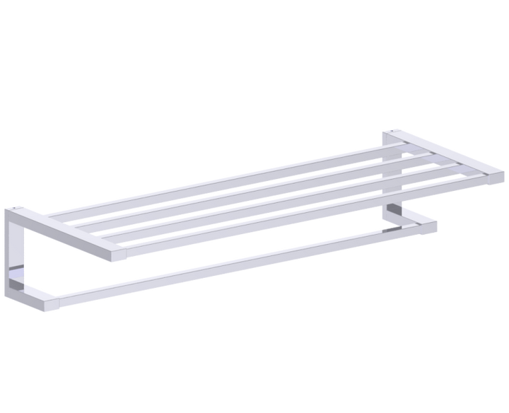 Kartners Naples Towel Shelf with Towel Rail