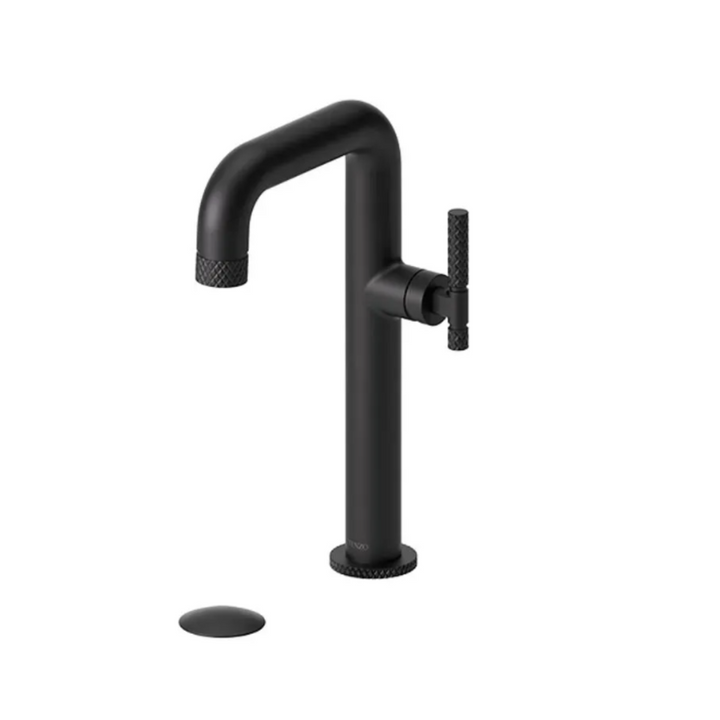 Tenzo Bellacio-C Tall Single Hole Lavatory Faucet with drain BE10H-C-P-XX