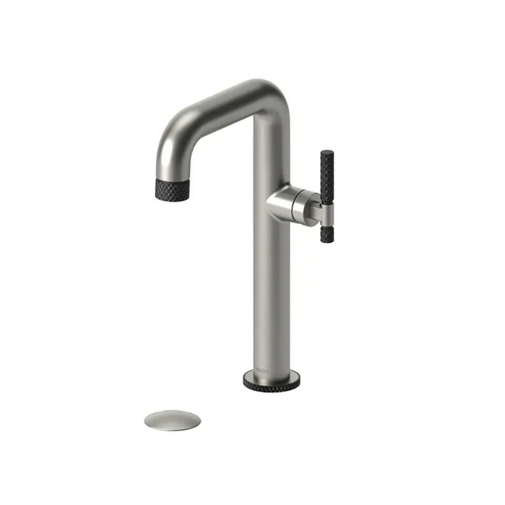 Tenzo Bellacio-C Tall Single Hole Lavatory Faucet with drain BE10H-C-P-XX