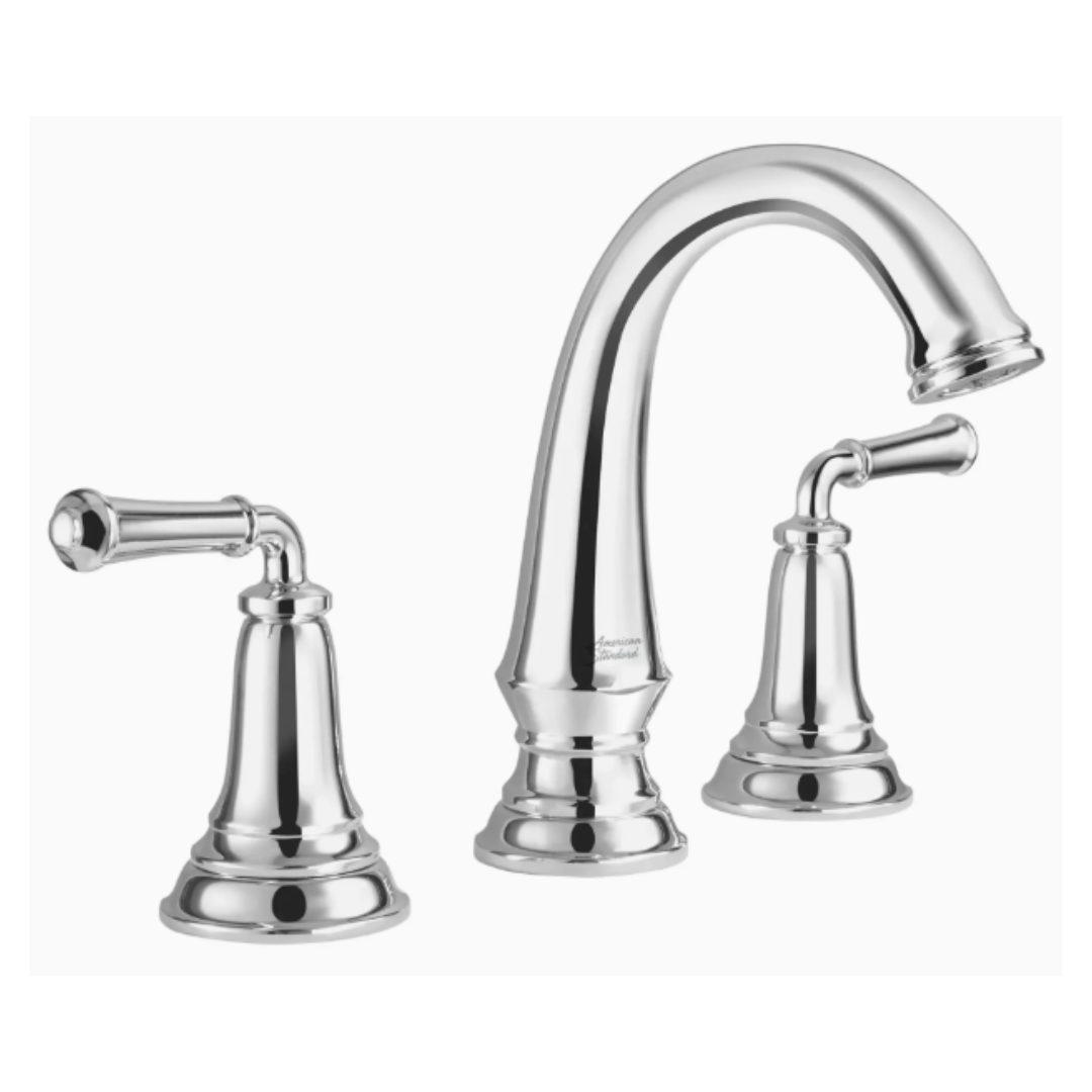 American Standard Delancey® 8-Inch Widespread 2-Handle Bathroom Faucet 1.2 gpm/4.5 L/min With Lever Handles