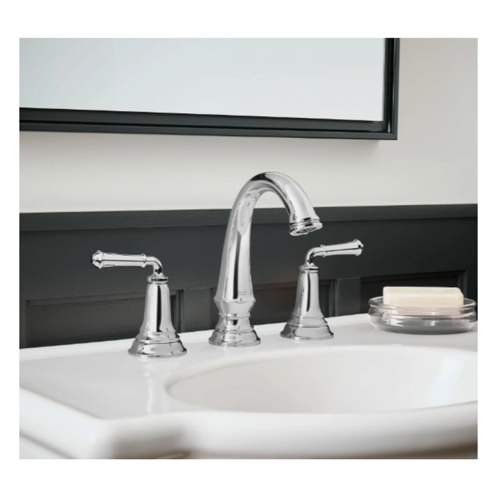 American Standard Delancey® 8-Inch Widespread 2-Handle Bathroom Faucet 1.2 gpm/4.5 L/min With Lever Handles