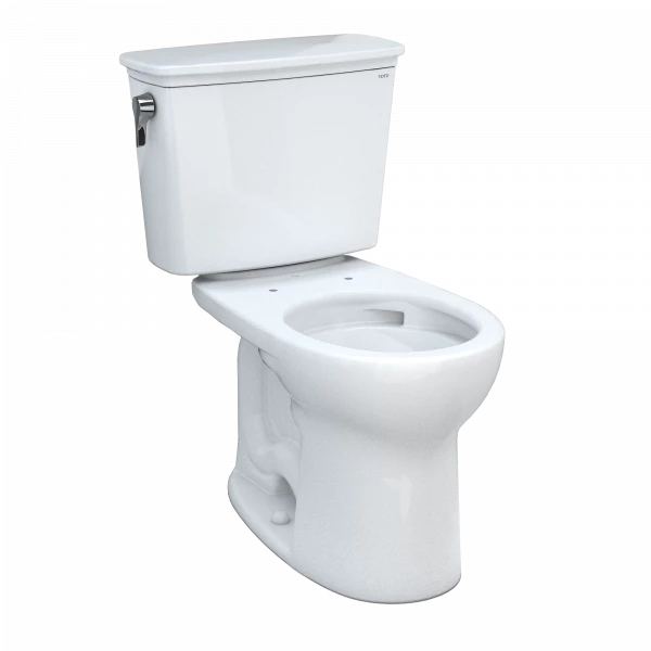 Toto Drake® Transitional Two-piece Toilet&comma; 1&period;28 GPF&comma; Round Bowl - Universal Height