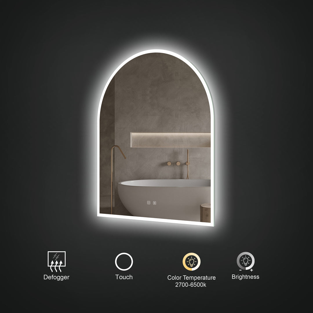 ICO Gemma 30″x36″ LED Mirror