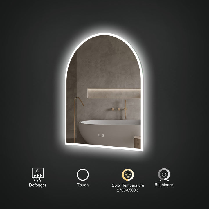 ICO Gemma 30″x36″ LED Mirror