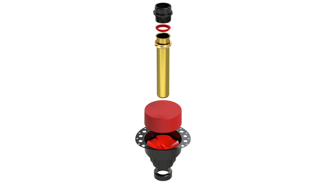 OS&B ABS Island Tub Drain Rough-in