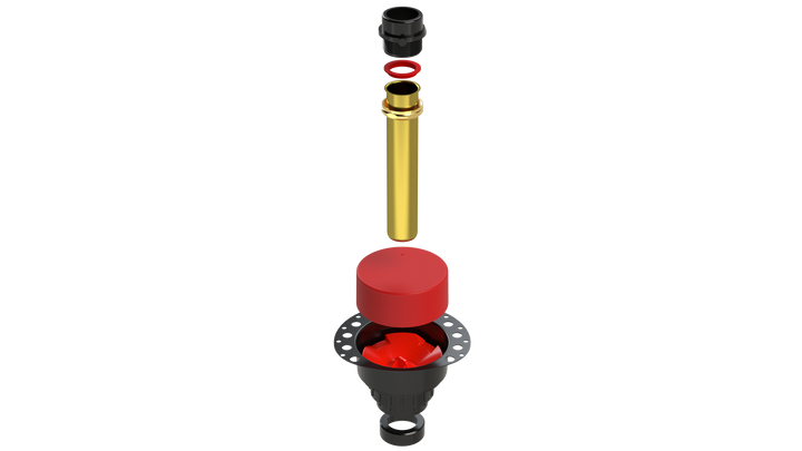OS&B ABS Island Tub Drain Rough-in