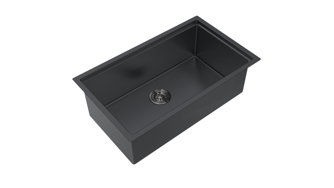 Aquaflo Professional Hex Handcrafted Single Bowl Kitchen Workstation Sink