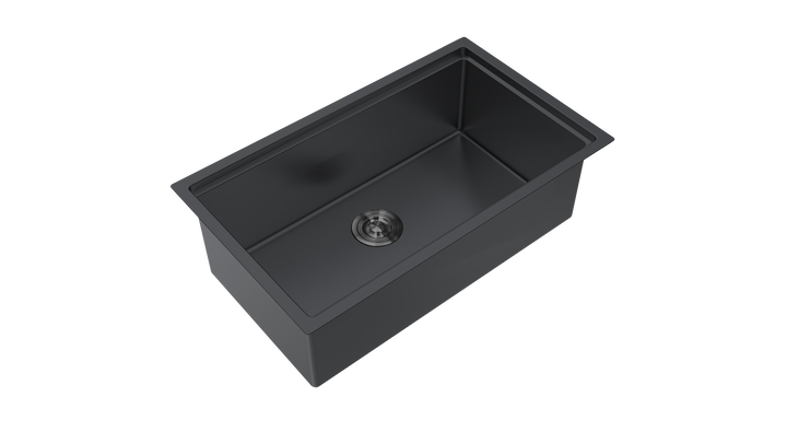 Aquaflo Professional Hex Handcrafted Single Bowl Kitchen Workstation Sink