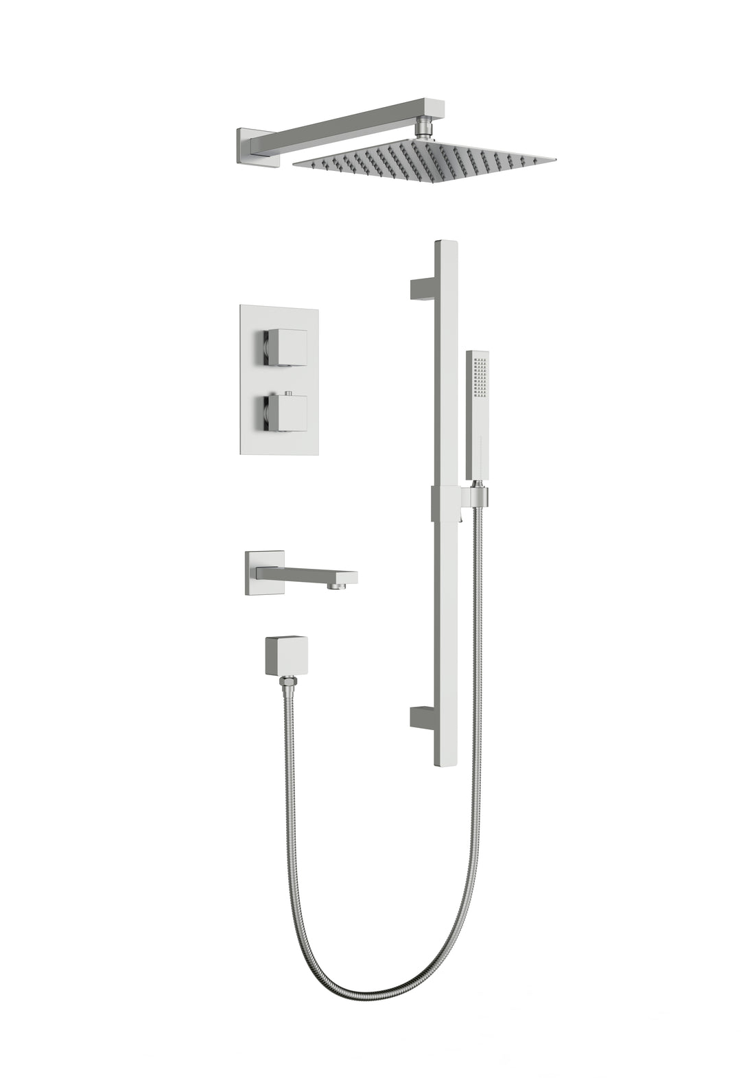 Aquaflo Kent 3-Way Thermostatic Shower Set SKKTH30