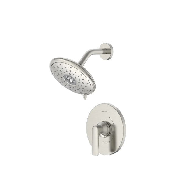 American Standard Aspirations 1.8 gpm/6.8L/min Shower Trim Kit With Water-Saving Showerhead and Double Ceramic Pressure Balance Cartridge With Lever Handle