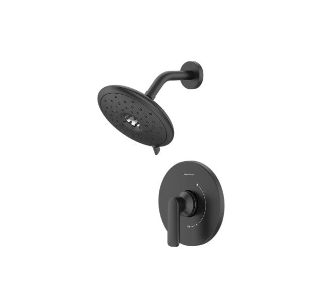 American Standard Aspirations 1.8 gpm/6.8L/min Shower Trim Kit With Water-Saving Showerhead and Double Ceramic Pressure Balance Cartridge With Lever Handle