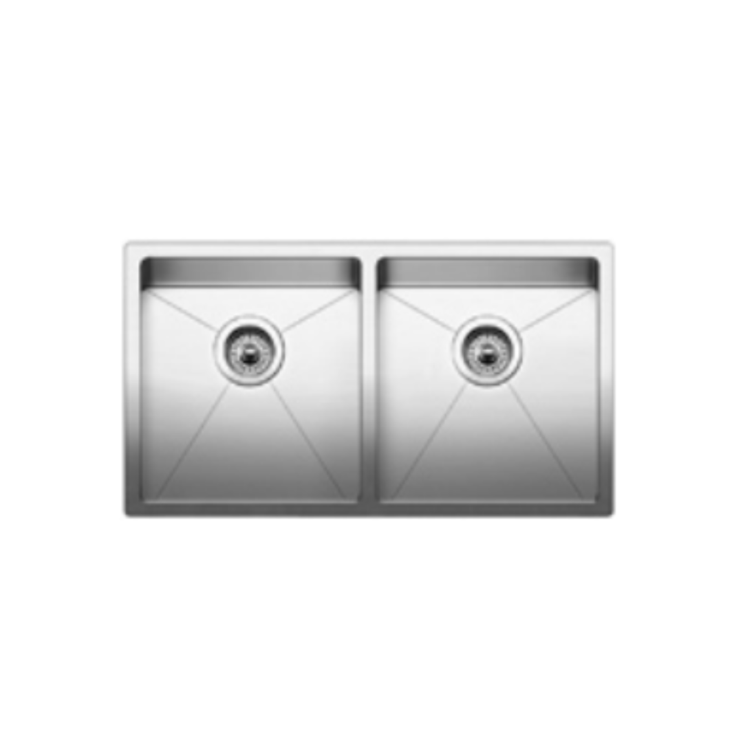 BLANCO QUATRUS  R15 Equal Double Bowl Undermount Model 519549