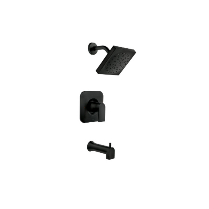 Moen Genta Matte Black Tub/Shower 82760BL