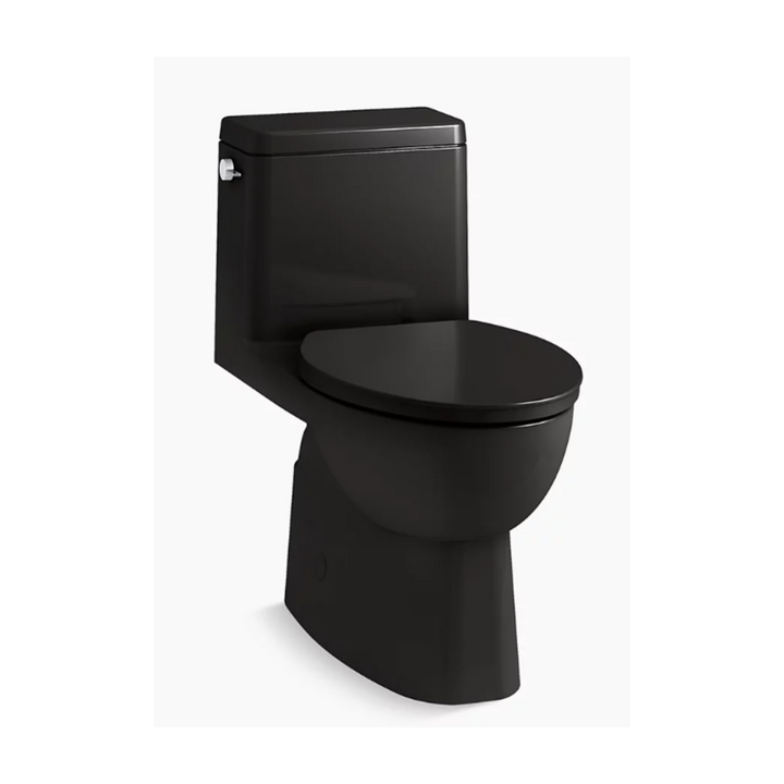 Kohler Reach® One-piece compact elongated toilet with skirted trapway, 1.28 gpf  K-78080-0