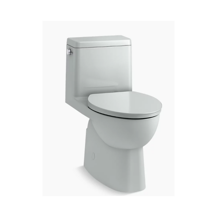 Kohler Reach® One-piece compact elongated toilet with skirted trapway, 1.28 gpf  K-78080-0