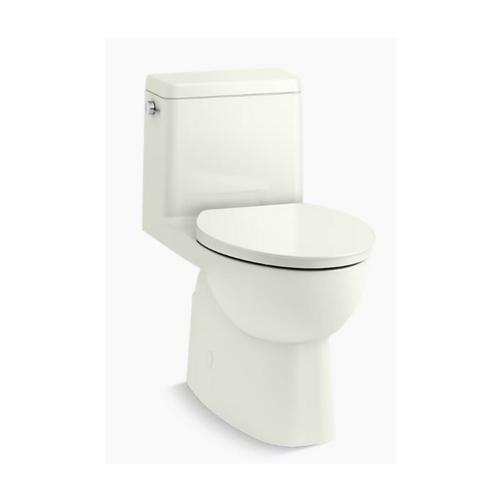 Kohler Reach® One-piece compact elongated toilet with skirted trapway, 1.28 gpf  K-78080-0