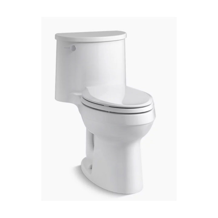 Kohler Adair® One-piece elongated toilet, 1.28 gpf